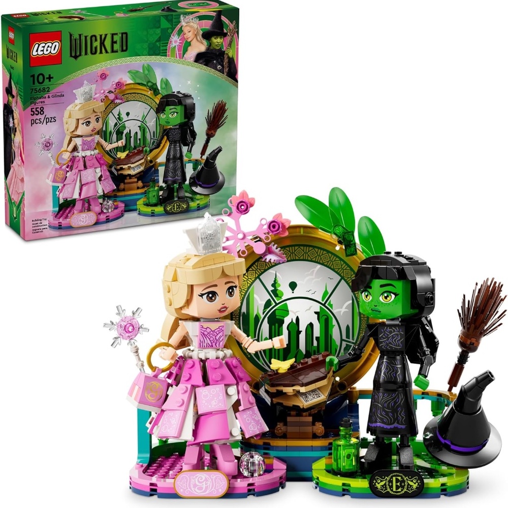LEGO Wicked Elphaba & Glinda Figures  #75682  *NIB*